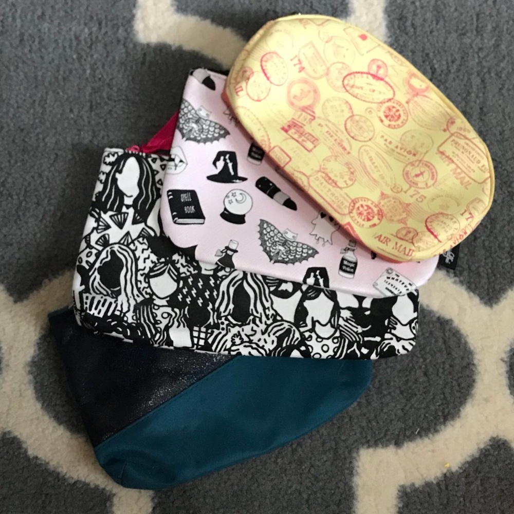 Bundle of Four Ipsy bags